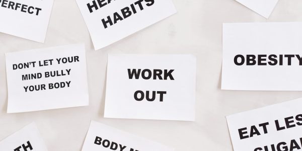 Collection of motivational health and fitness messages on cards. Inspire healthy habits and lifestyle changes.